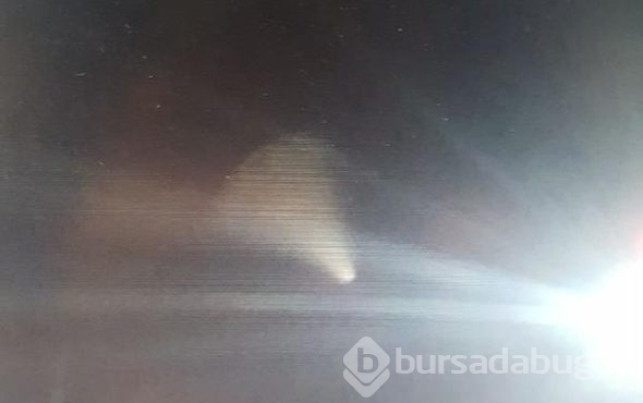 Tüm Türkiye'de görülen gizemli ışık hüzmesi gündem oldu!
