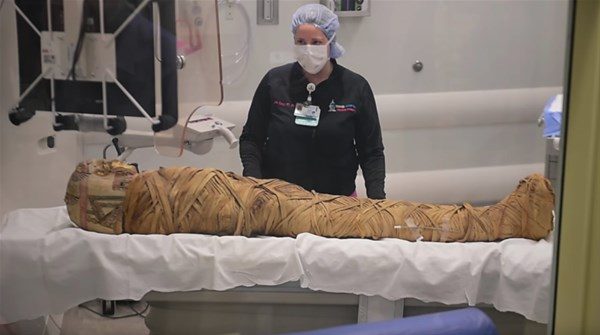 Mumyaların tomografisi çekilince
