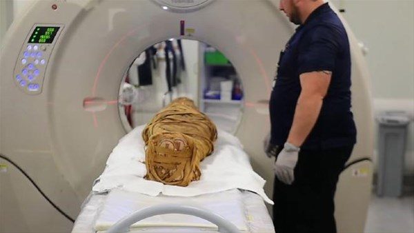 Mumyaların tomografisi çekilince
