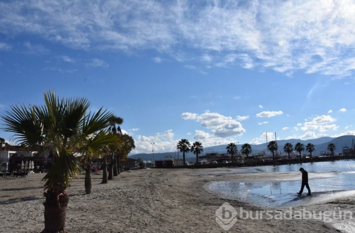 Muğla'da deniz suyu 25 metre çekildi
