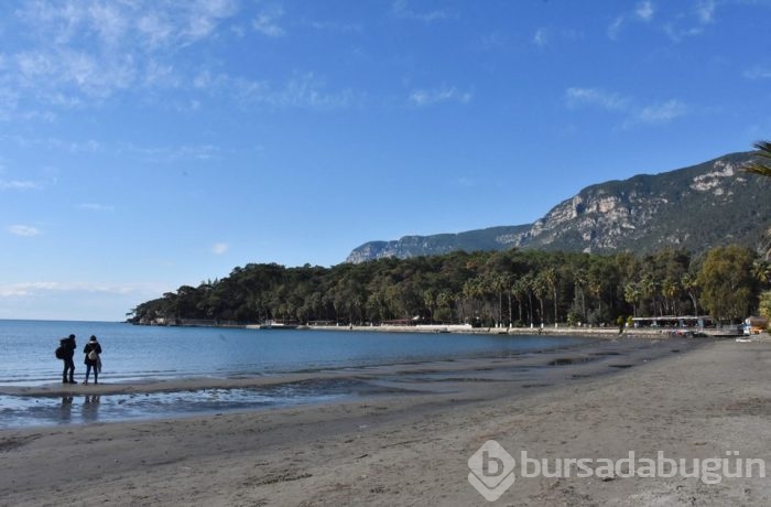 Muğla'da deniz suyu 25 metre çekildi
