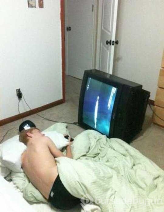 Tembelliğin bu kadarına da pes