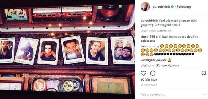 Ünlülerin Instagram paylaşımları (02.01.2018)