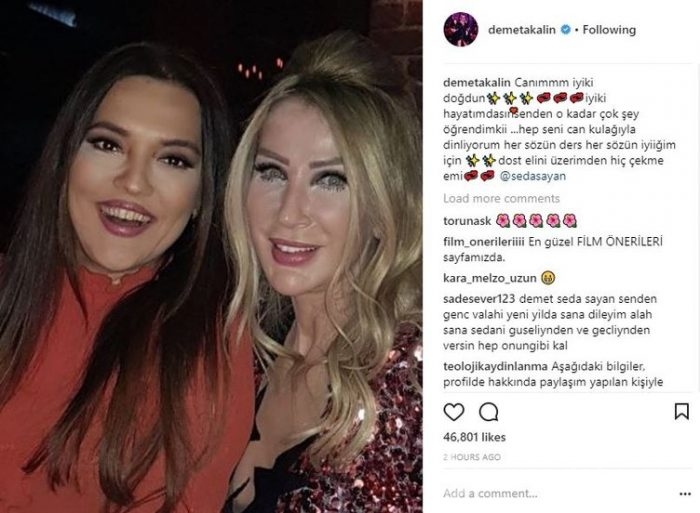 Ünlülerin Instagram paylaşımları (02.01.2018)