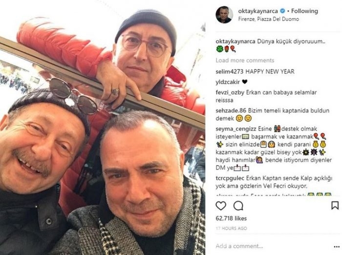 Ünlülerin Instagram paylaşımları (02.01.2018)