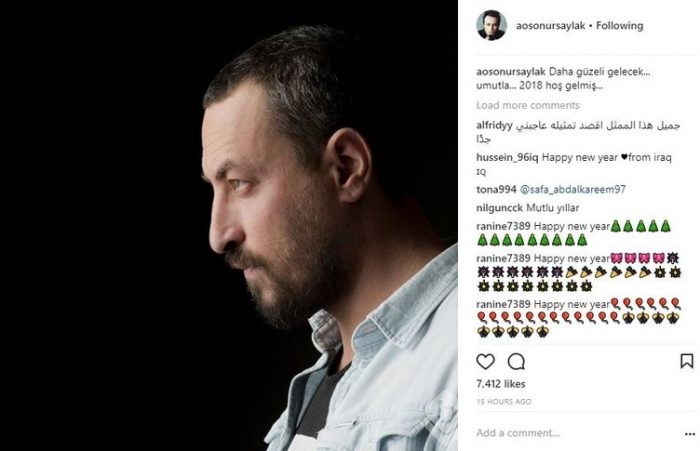Ünlülerin Instagram paylaşımları (02.01.2018)