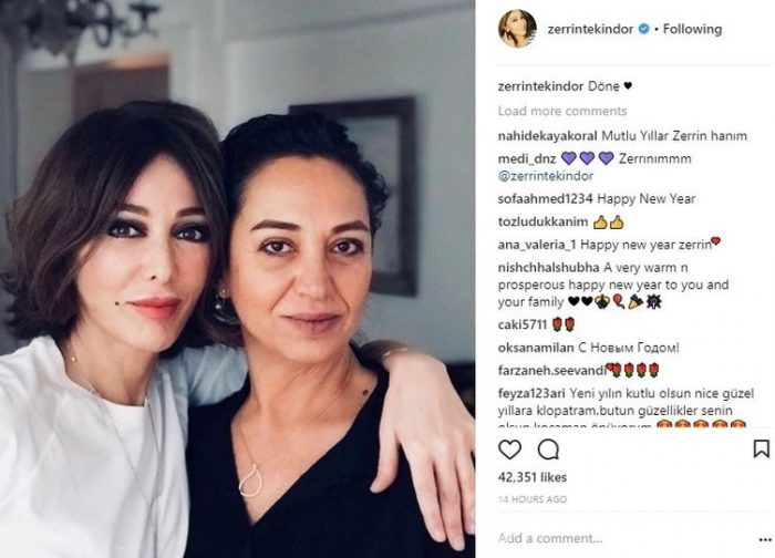 Ünlülerin Instagram paylaşımları (02.01.2018)
