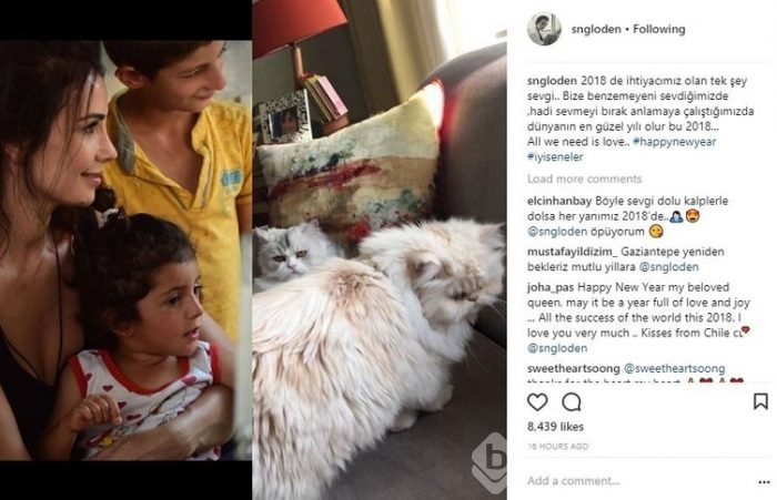 Ünlülerin Instagram paylaşımları (02.01.2018)