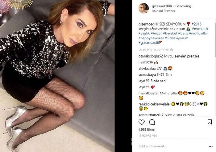 Ünlülerin Instagram paylaşımları (02.01.2018)