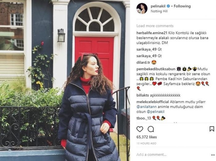 Ünlülerin Instagram paylaşımları (02.01.2018)