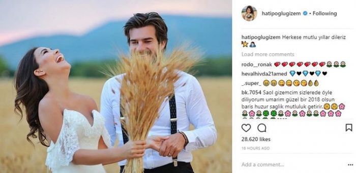 Ünlülerin Instagram paylaşımları (02.01.2018)