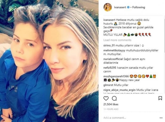 Ünlülerin Instagram paylaşımları (02.01.2018)