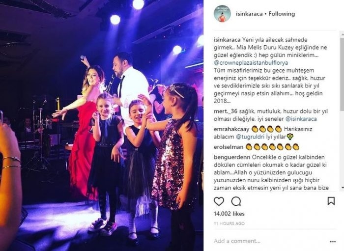 Ünlülerin Instagram paylaşımları (02.01.2018)