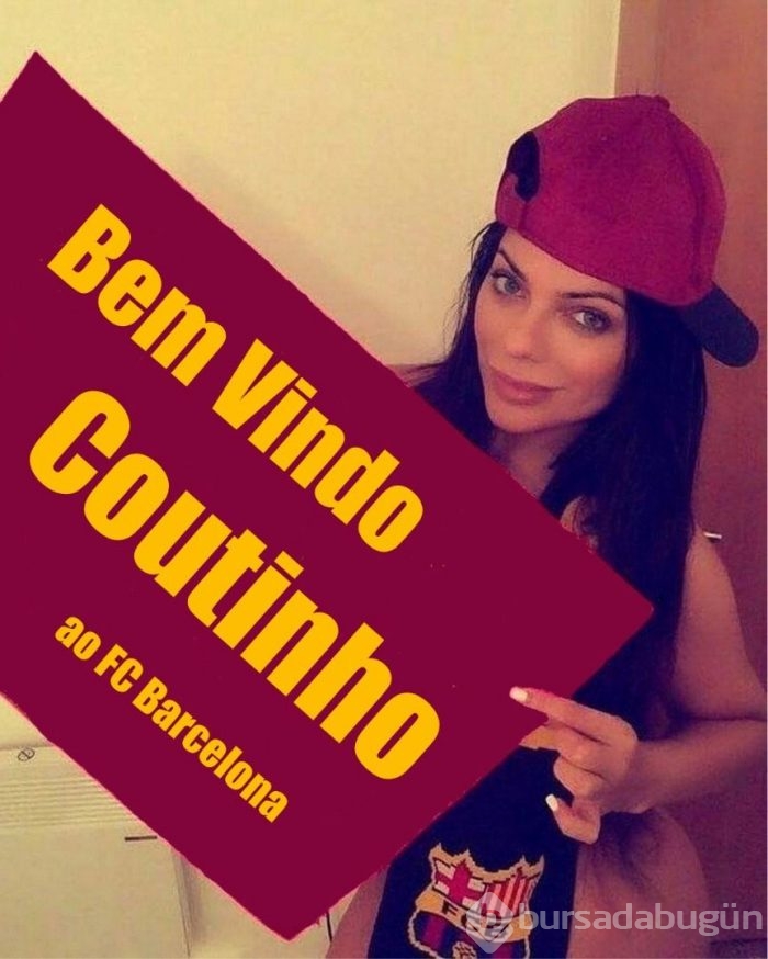 Miss Bum Bum, Philippe Coutinho'ya hoş geldin dedi
