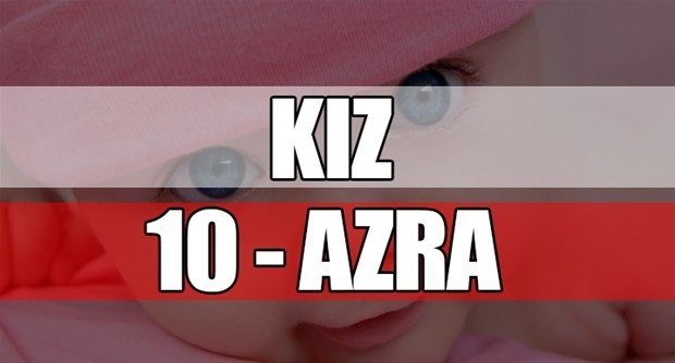 2017'de en çok koyulan isimler