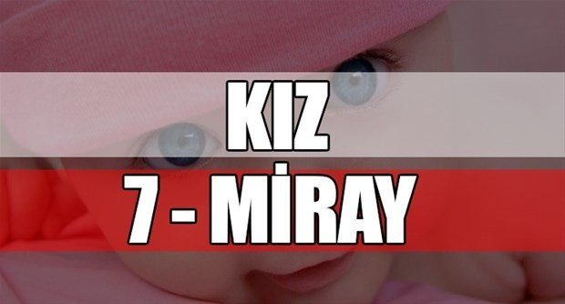 2017'de en çok koyulan isimler