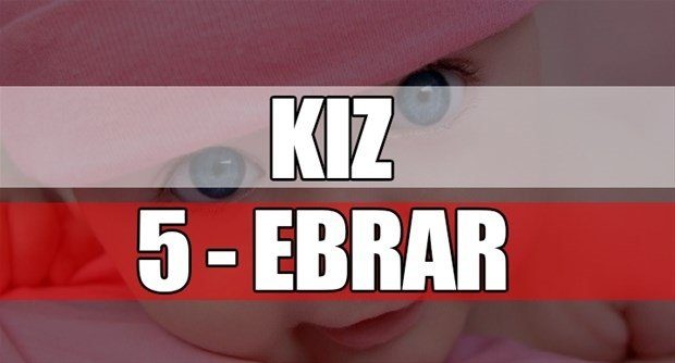 2017'de en çok koyulan isimler