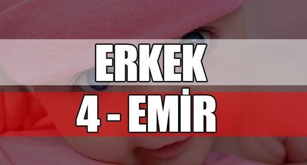 2017'de en çok koyulan isimler