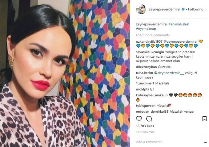 Ünlülerin Instagram paylaşımları (03.01.2018)