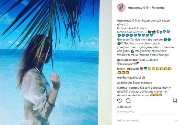Ünlülerin Instagram paylaşımları (03.01.2018)