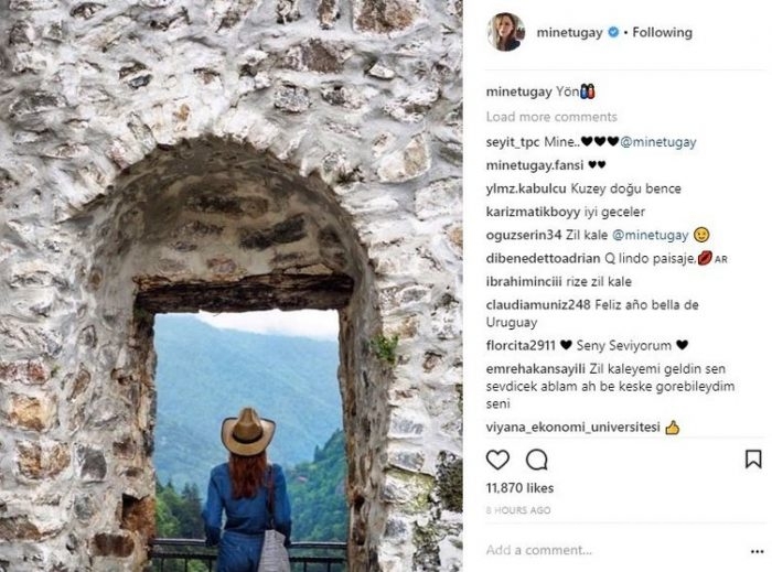 Ünlülerin Instagram paylaşımları (03.01.2018)