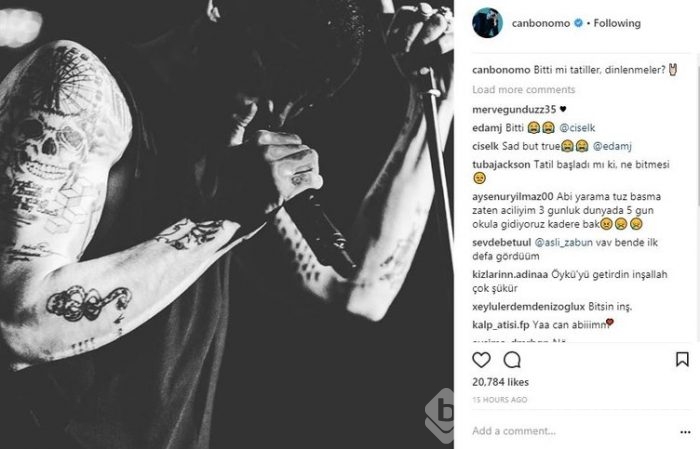 Ünlülerin Instagram paylaşımları (03.01.2018)