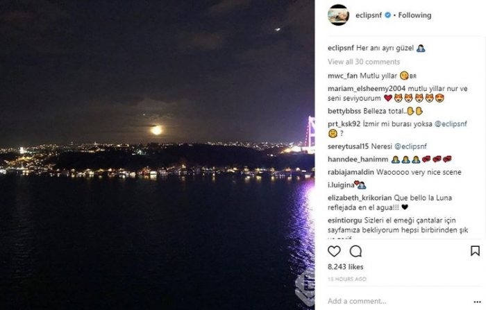 Ünlülerin Instagram paylaşımları (03.01.2018)