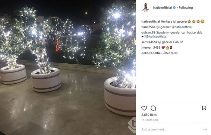 Ünlülerin Instagram paylaşımları (03.01.2018)