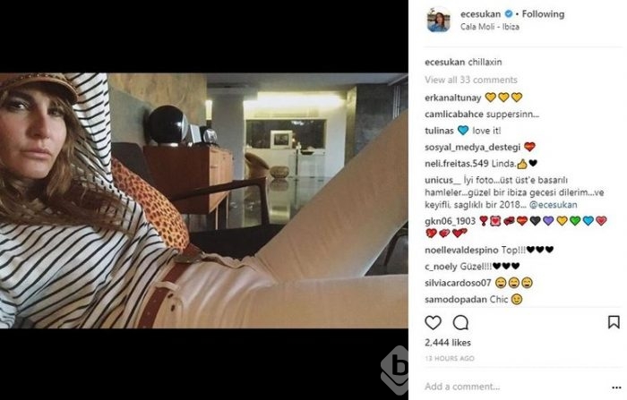 Ünlülerin Instagram paylaşımları (03.01.2018)