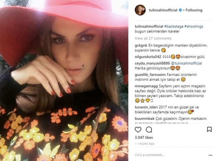 Ünlülerin Instagram paylaşımları (03.01.2018)