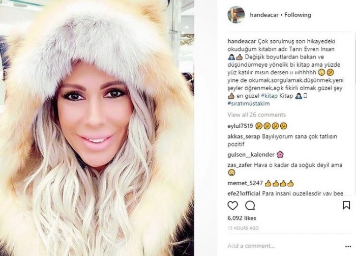 Ünlülerin Instagram paylaşımları (03.01.2018)