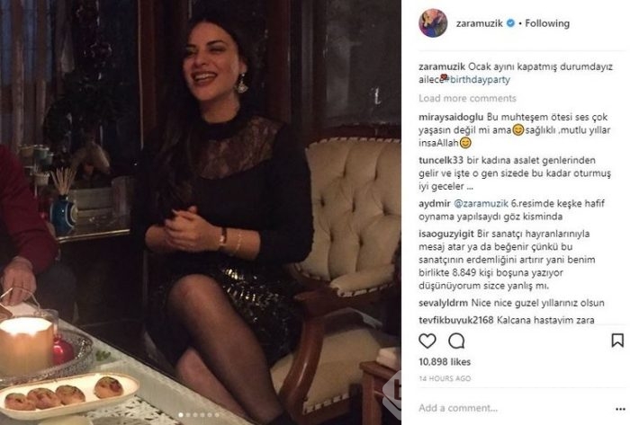 Ünlülerin Instagram paylaşımları (03.01.2018)