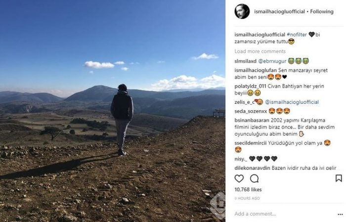 Ünlülerin Instagram paylaşımları (03.01.2018)