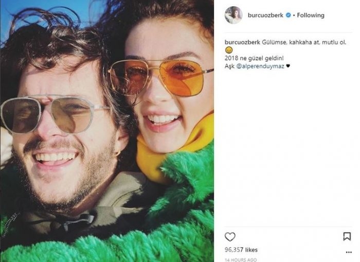 Ünlülerin Instagram paylaşımları (03.01.2018)