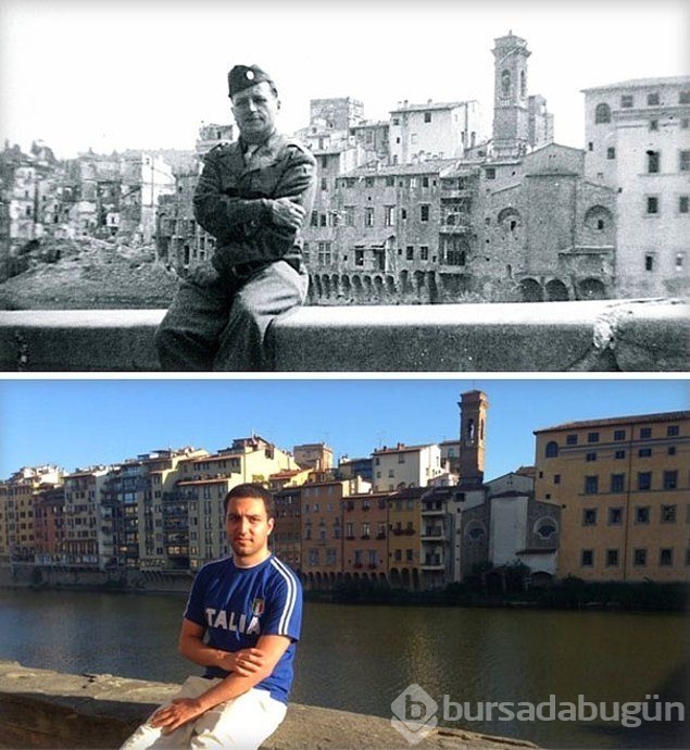 Yıllar sonra aynı fotoğrafları canlandırdılar!