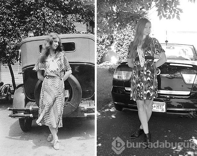 Yıllar sonra aynı fotoğrafları canlandırdılar!