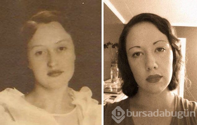 Yıllar sonra aynı fotoğrafları canlandırdılar!