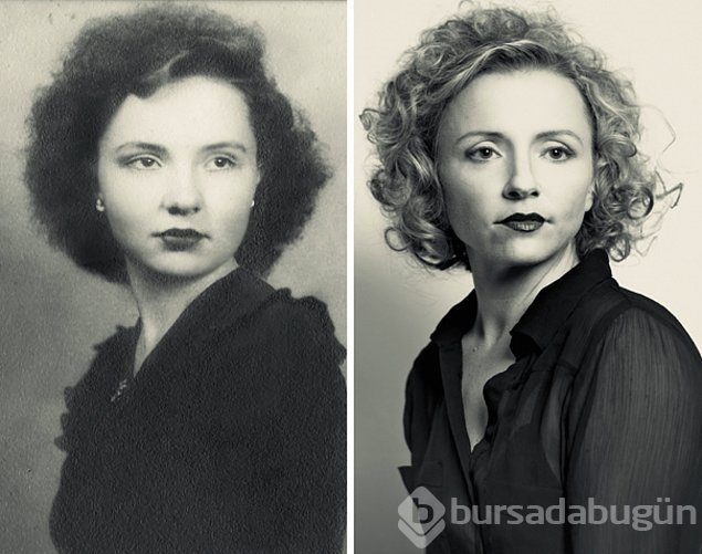 Yıllar sonra aynı fotoğrafları canlandırdılar!
