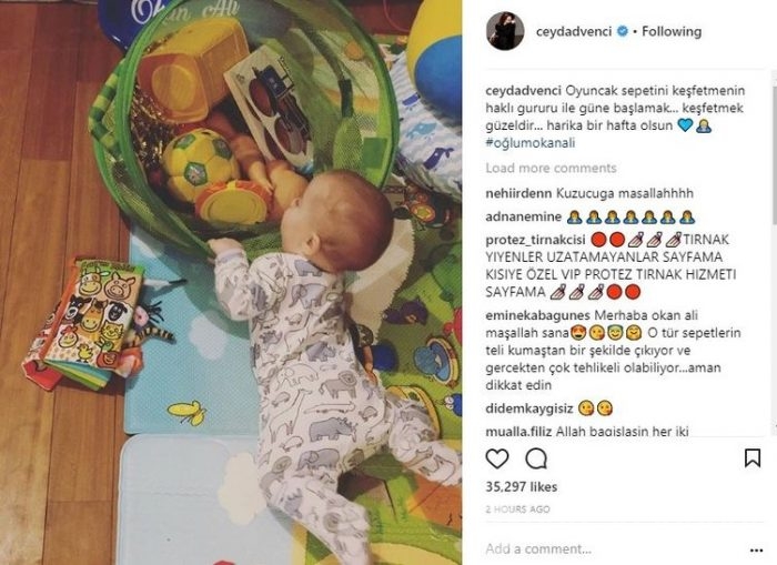 Ünlülerin Instagram paylaşımları (08.01.2018)