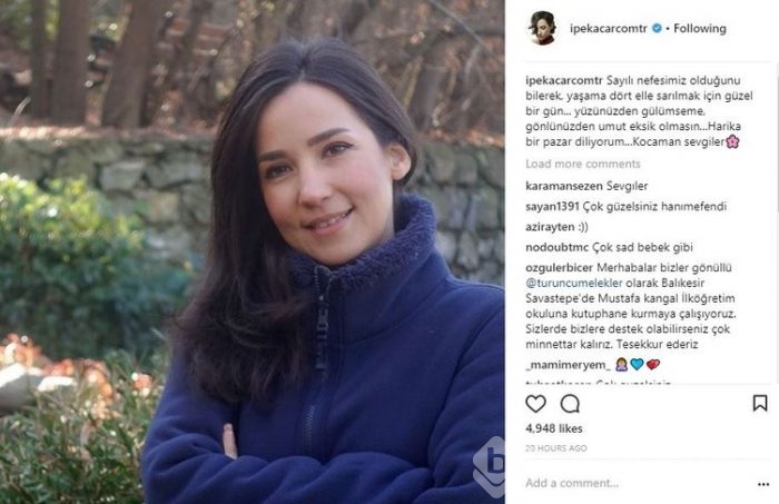Ünlülerin Instagram paylaşımları (08.01.2018)
