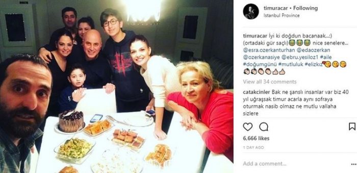 Ünlülerin Instagram paylaşımları (08.01.2018)