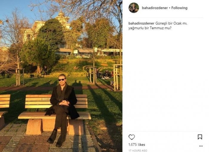 Ünlülerin Instagram paylaşımları (08.01.2018)