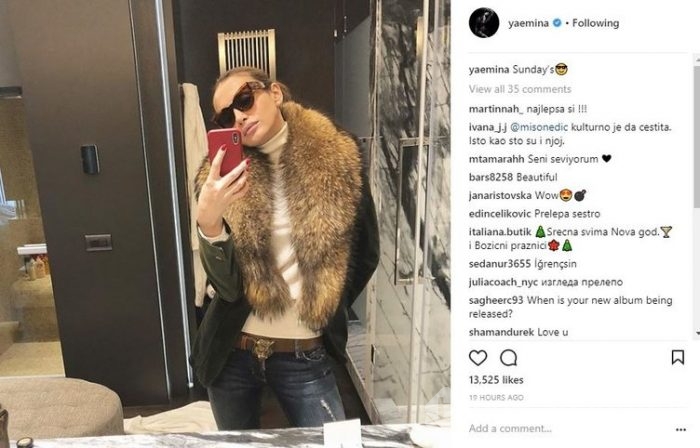 Ünlülerin Instagram paylaşımları (08.01.2018)