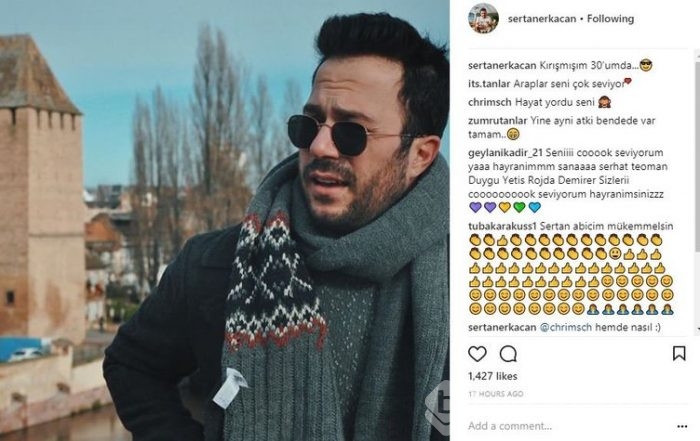 Ünlülerin Instagram paylaşımları (08.01.2018)