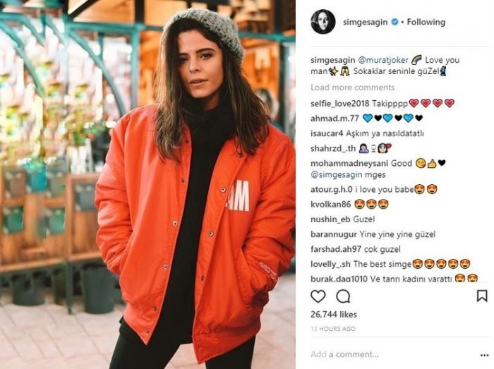 Ünlülerin Instagram paylaşımları (08.01.2018)