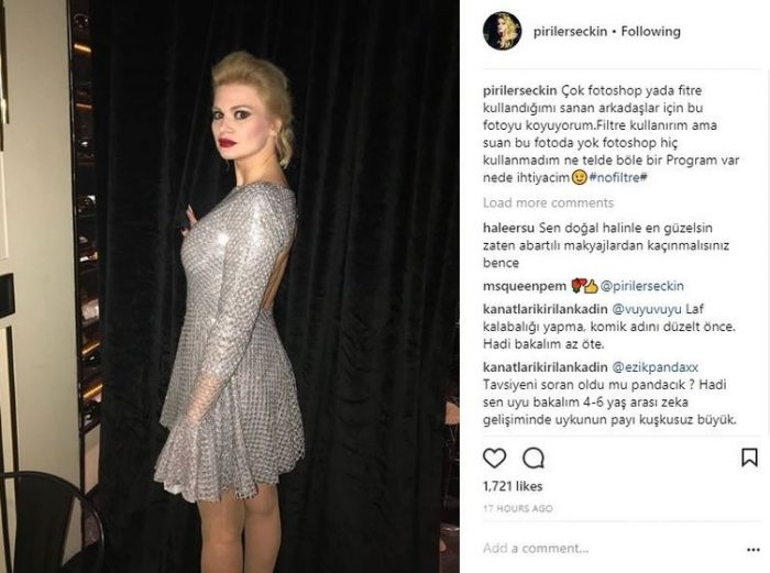 Ünlülerin Instagram paylaşımları (08.01.2018)
