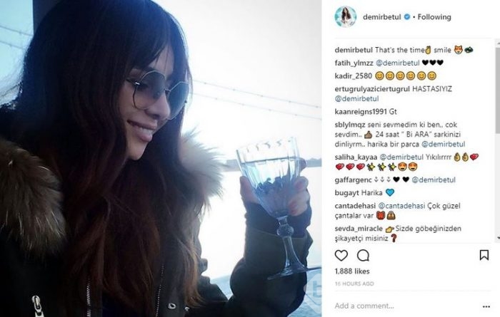 Ünlülerin Instagram paylaşımları (08.01.2018)