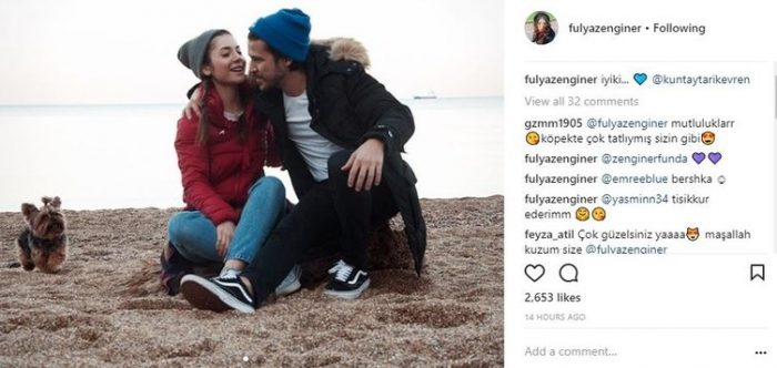 Ünlülerin Instagram paylaşımları (08.01.2018)