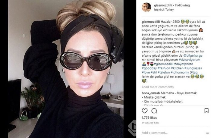 Ünlülerin Instagram paylaşımları (08.01.2018)