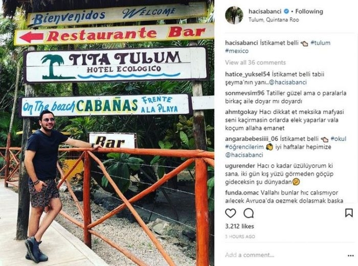 Ünlülerin Instagram paylaşımları (08.01.2018)